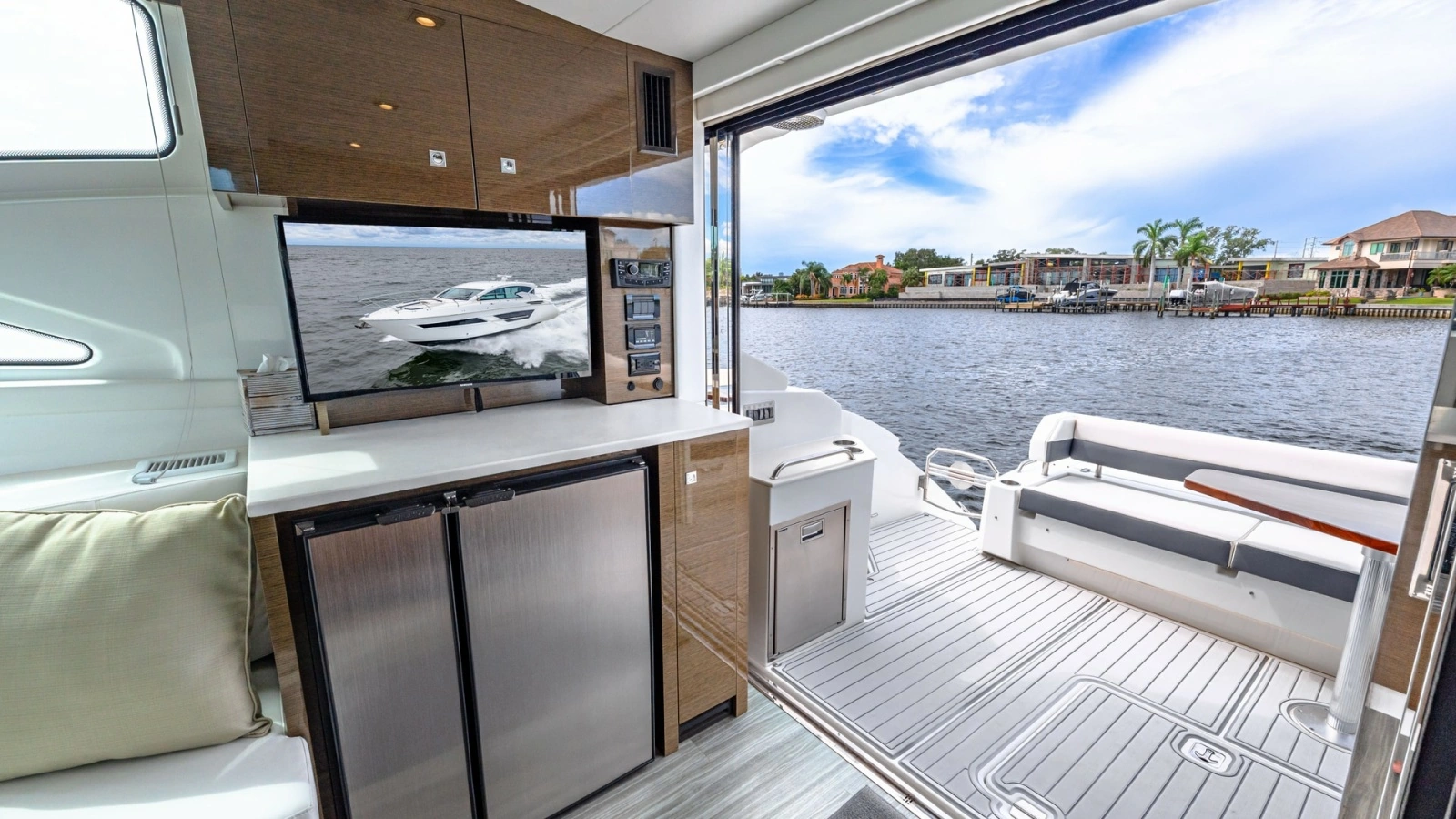 Galley and Aft Deck View