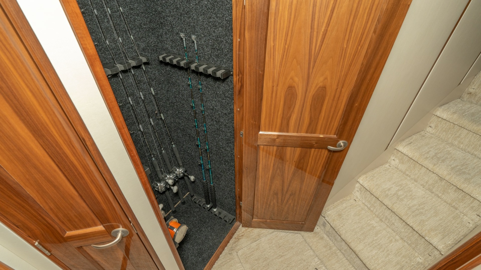 Fishing Rod Storage Compartment