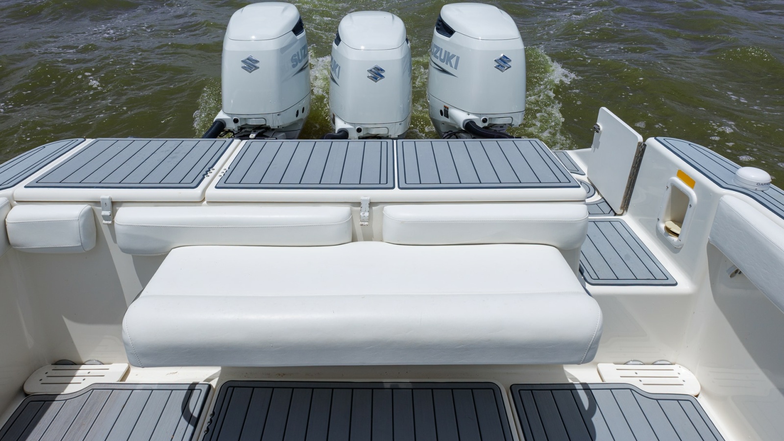 Aft Deck with Triple Engines