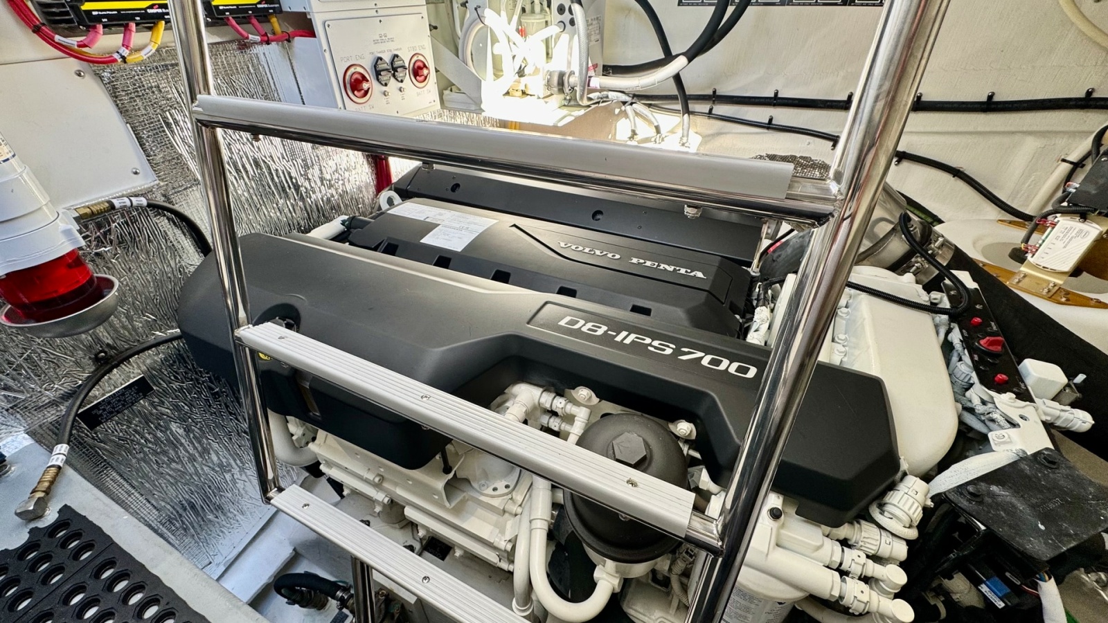 Engine Room with Volvo Penta IPS700