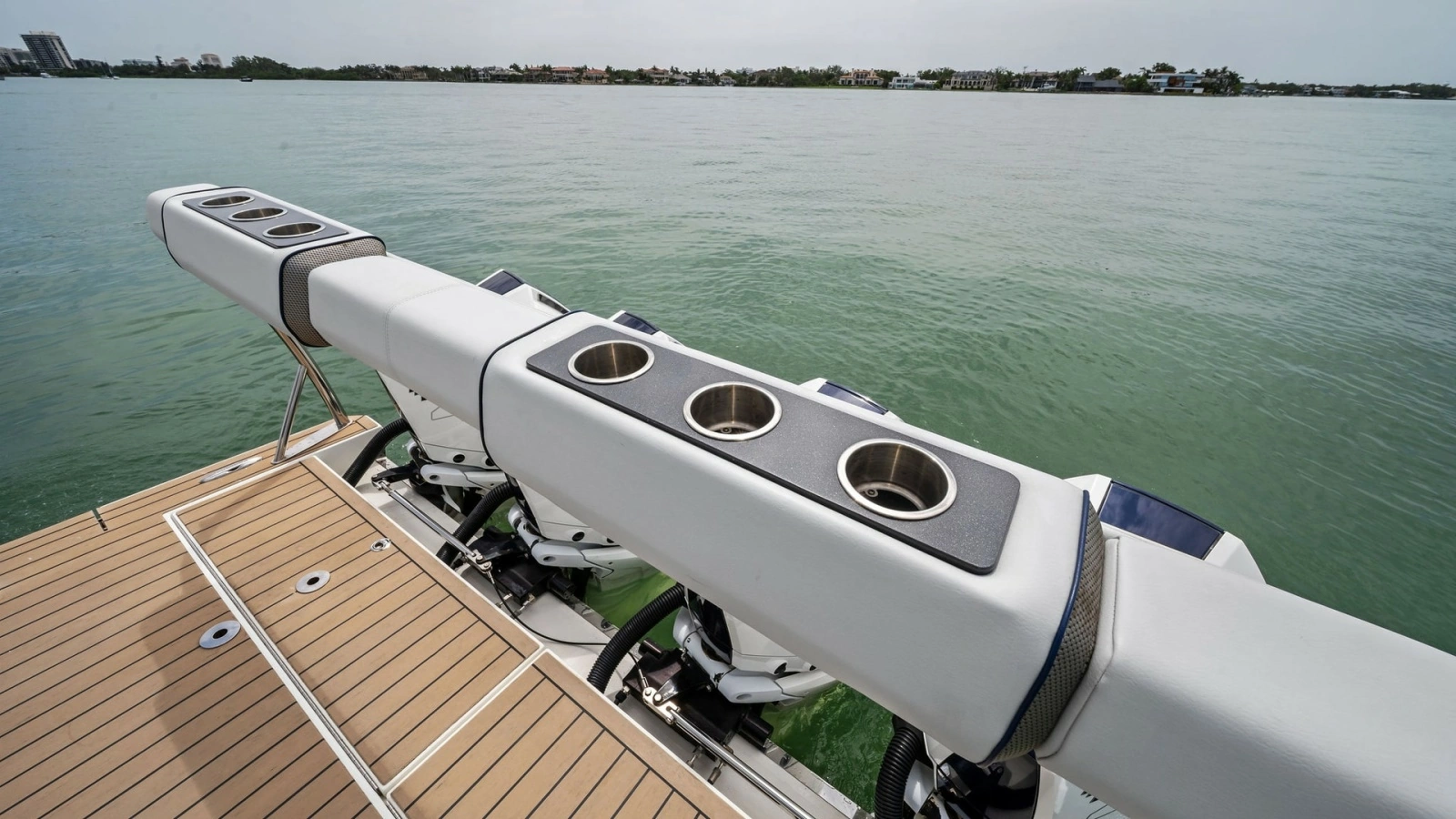 Aft Deck with Outboard Engines