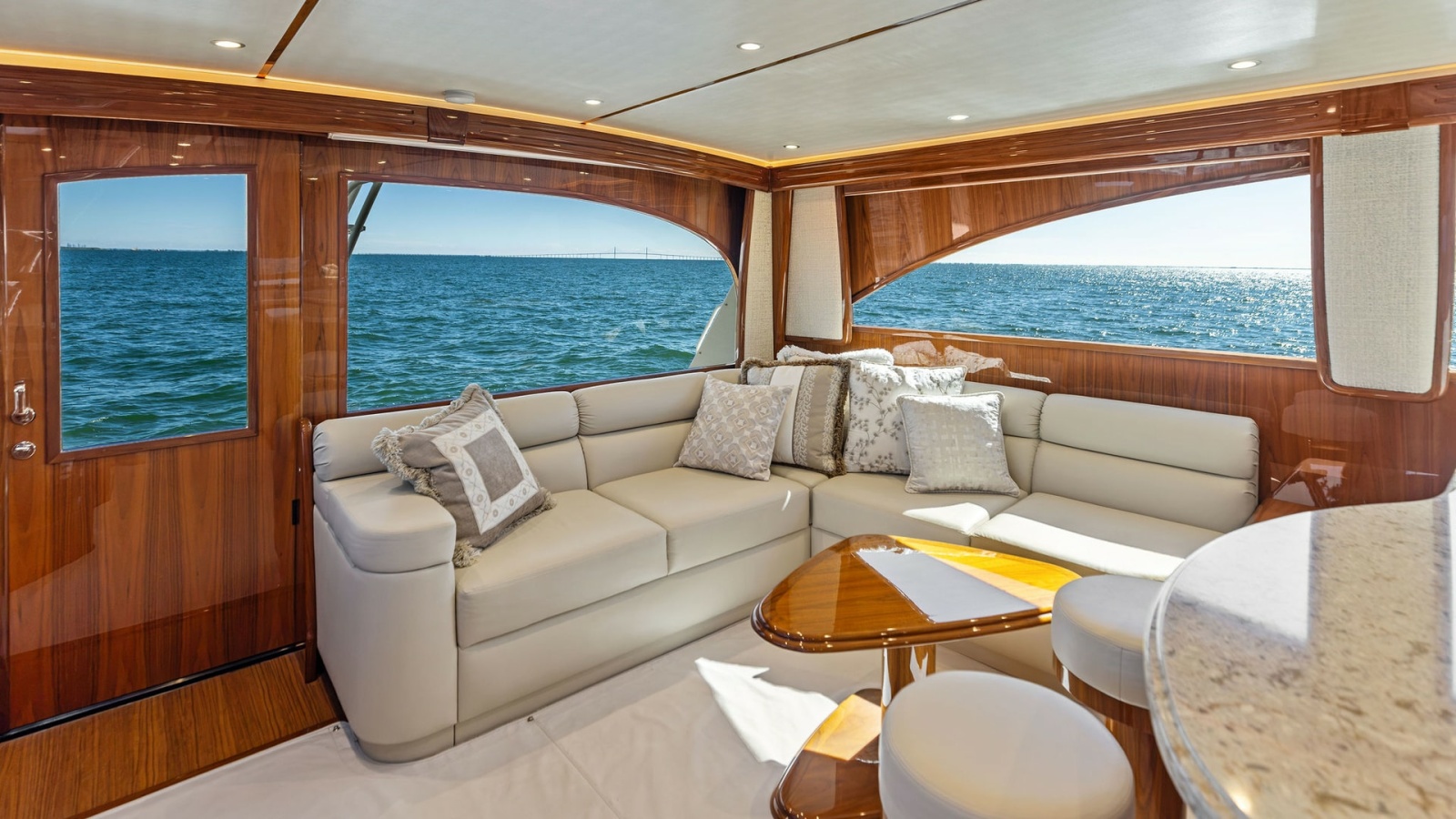 Luxurious Salon with Ocean Views