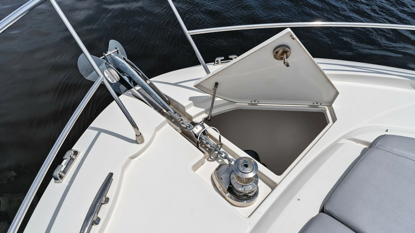 Bow Anchor System and Storage
