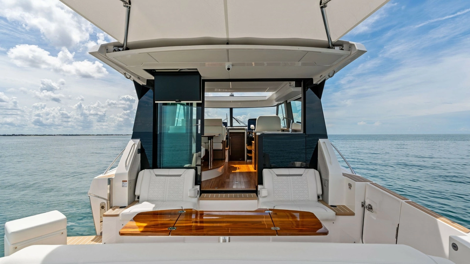 Spacious Aft Deck with Seating
