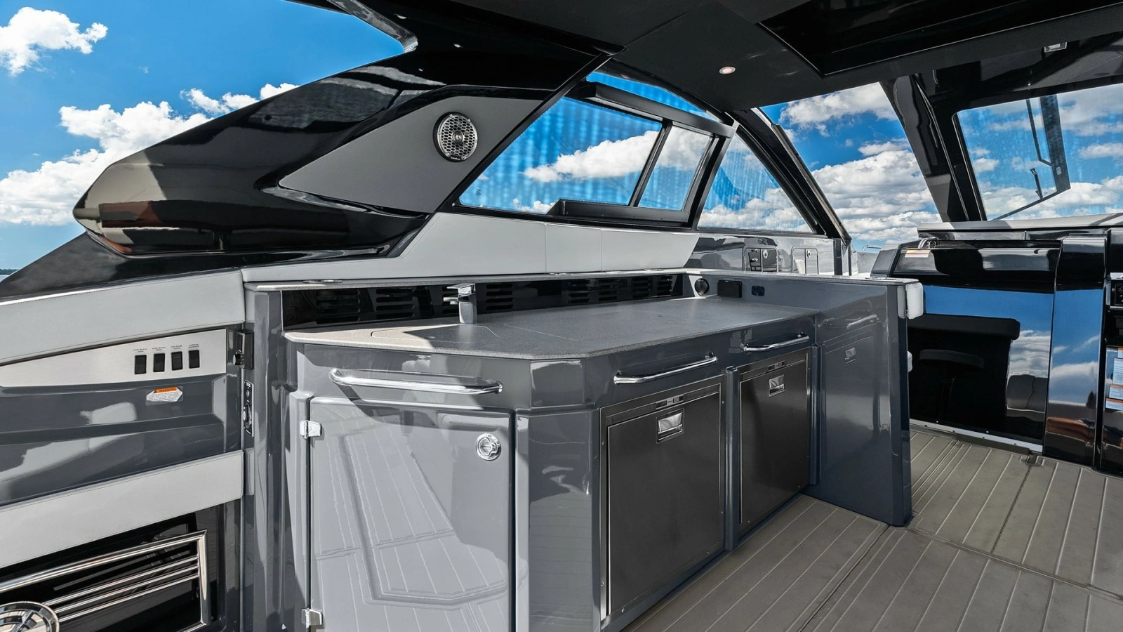 Cockpit Wet Bar with Storage