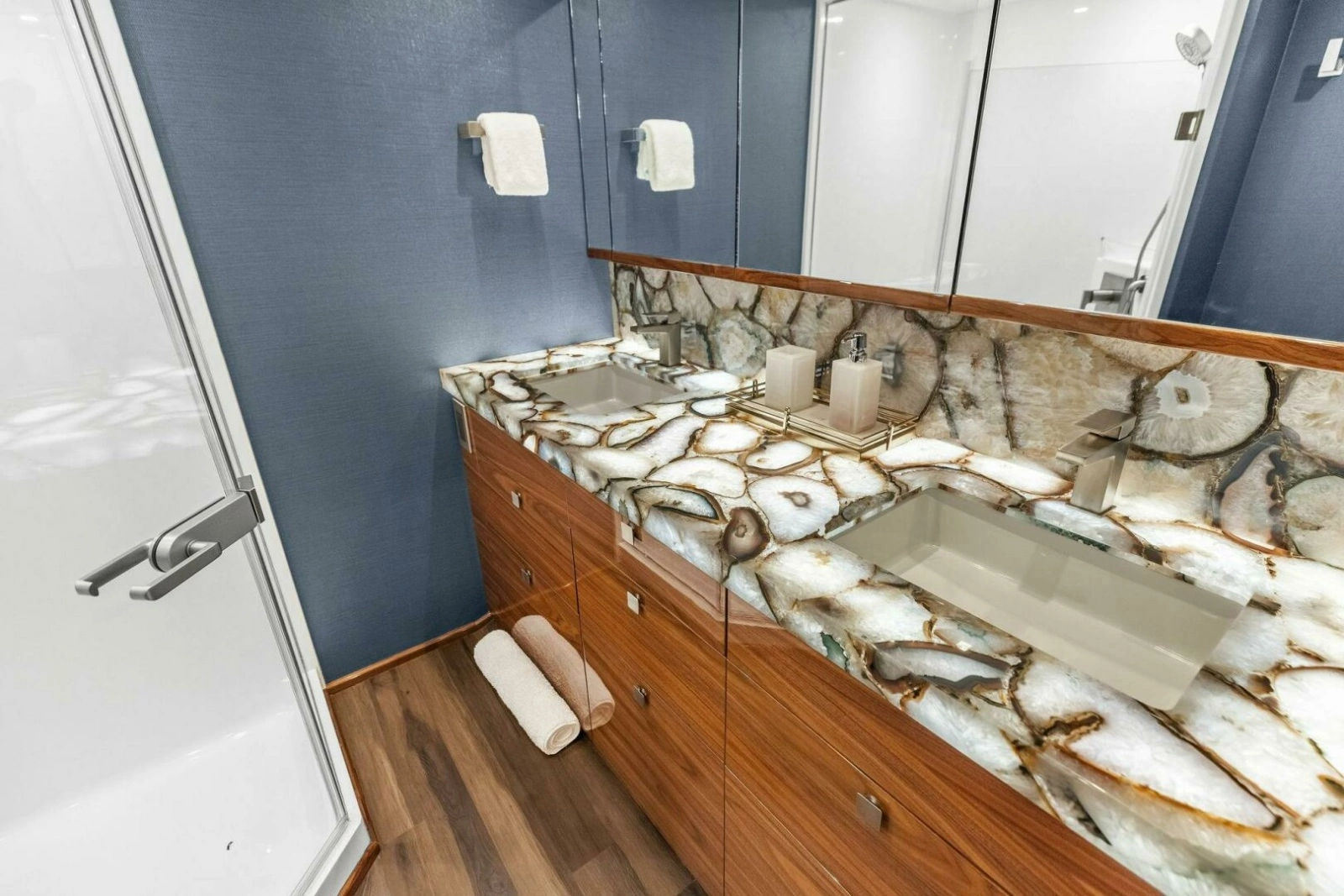 2026 Viking 82 Convertible- TEAM HARVEY I- Master Stateroom Head