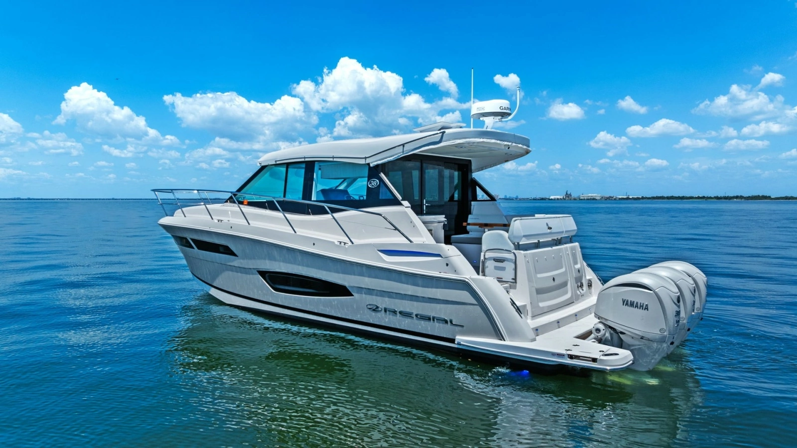 Starboard Aft View with Outboards