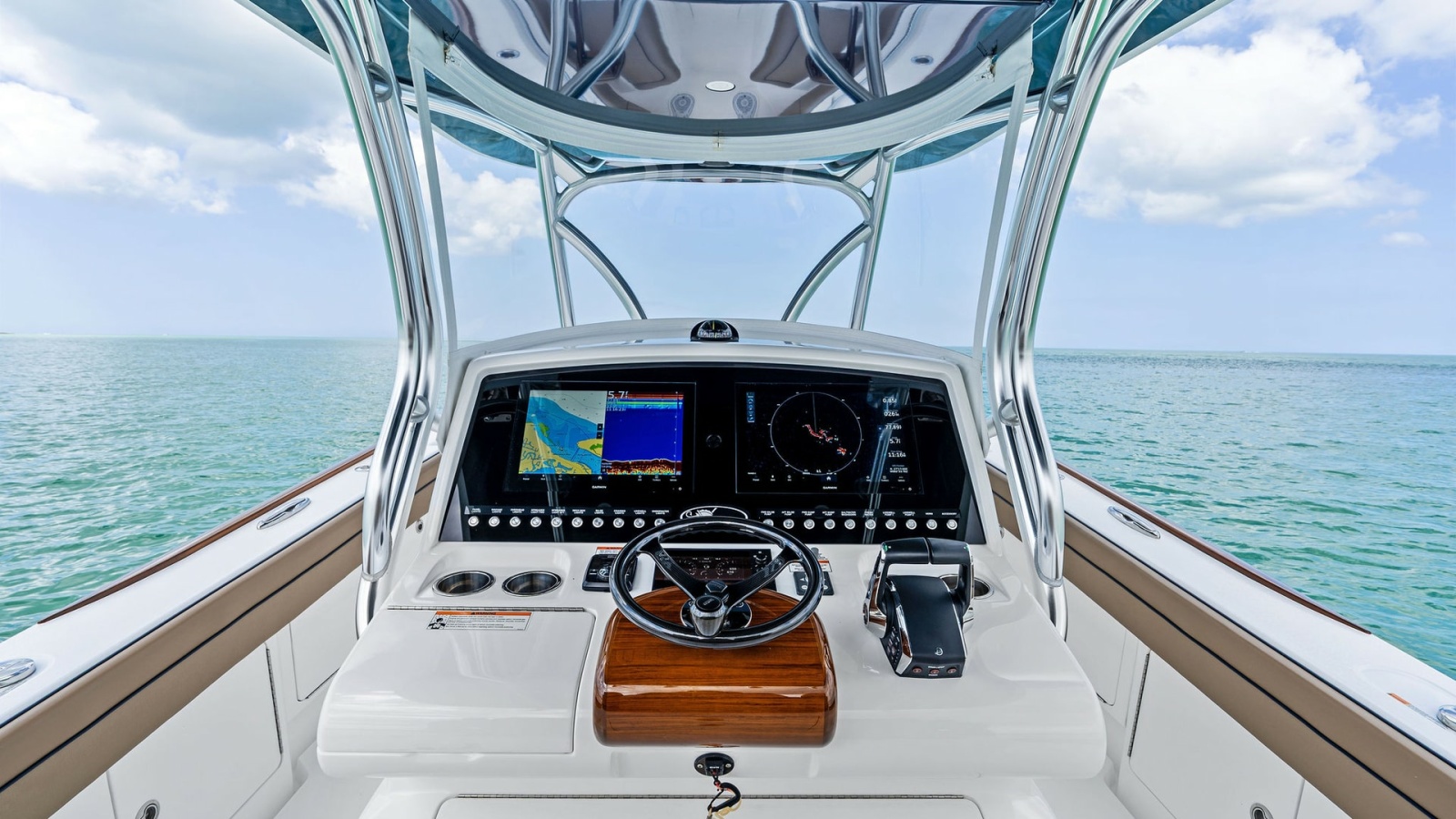 Helm Station with Advanced Electronics