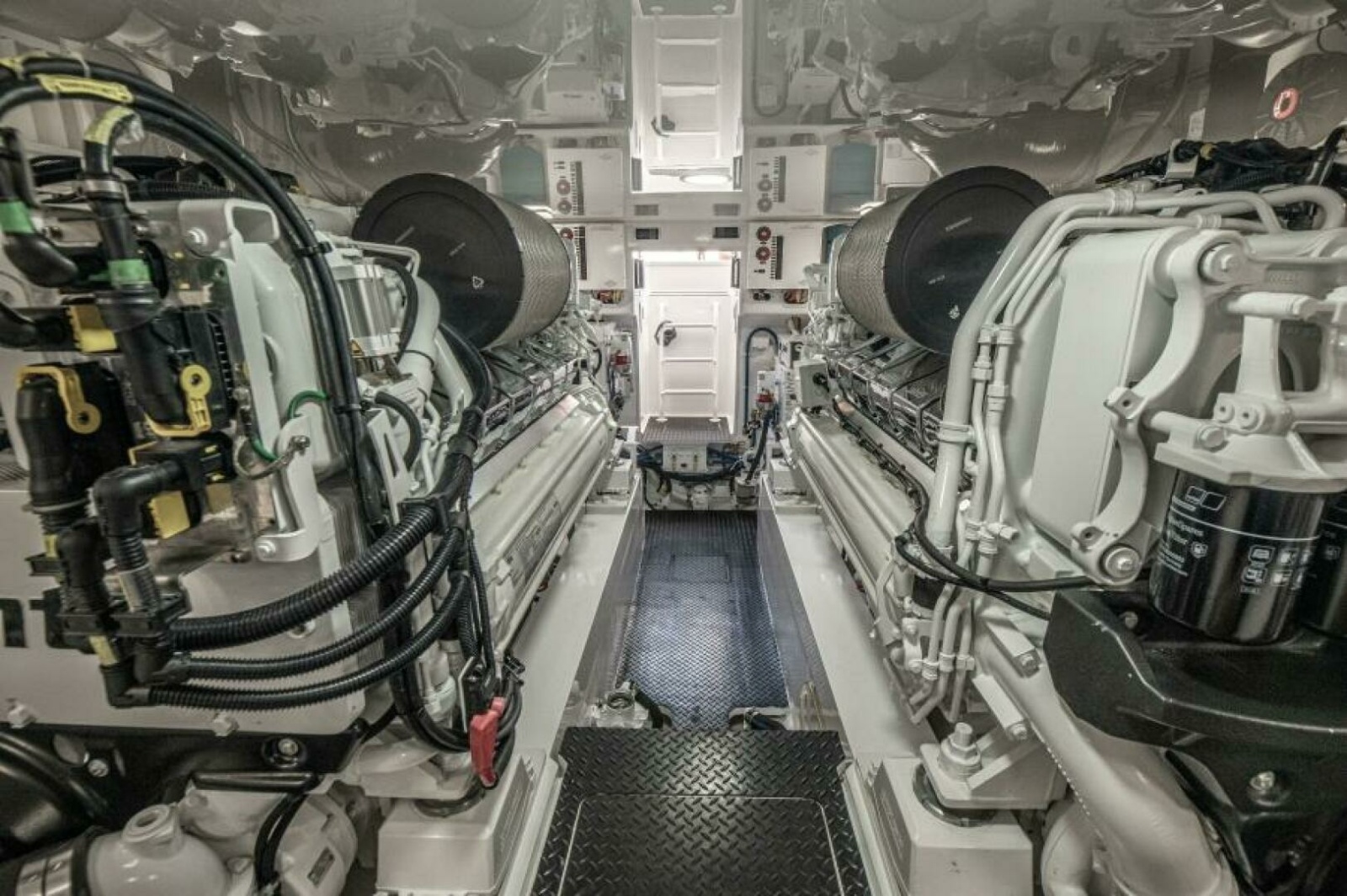 Engine Room with Twin Engines