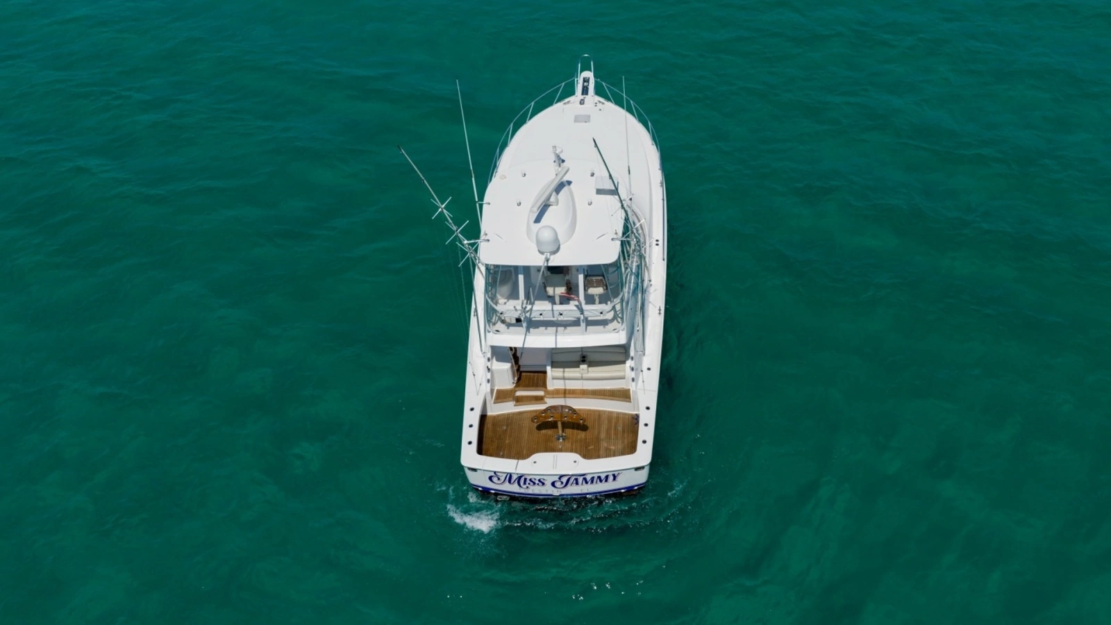 Aerial View of Aft Deck