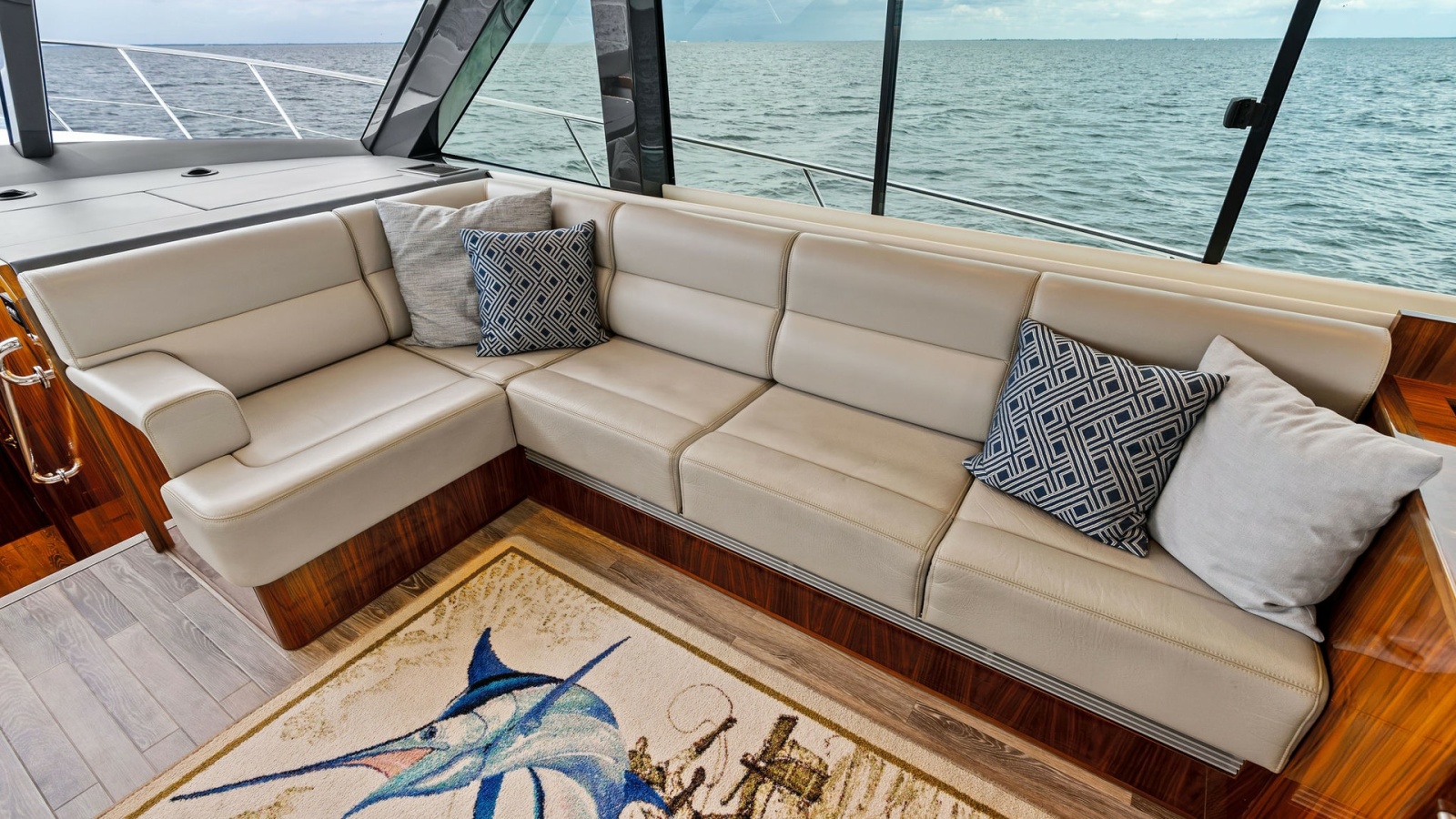 Salon Seating with Ocean View