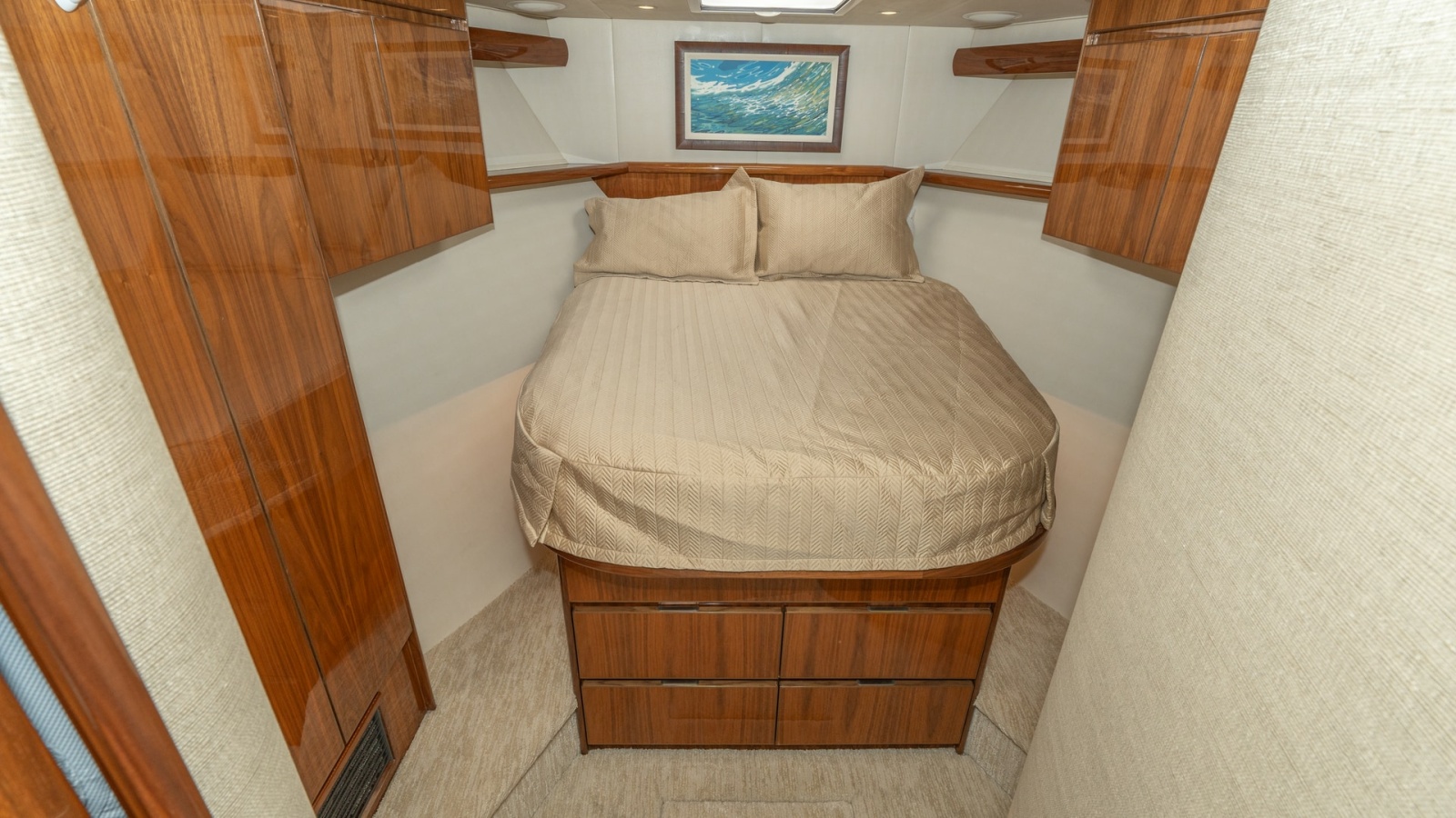 Forward Stateroom with Queen Berth