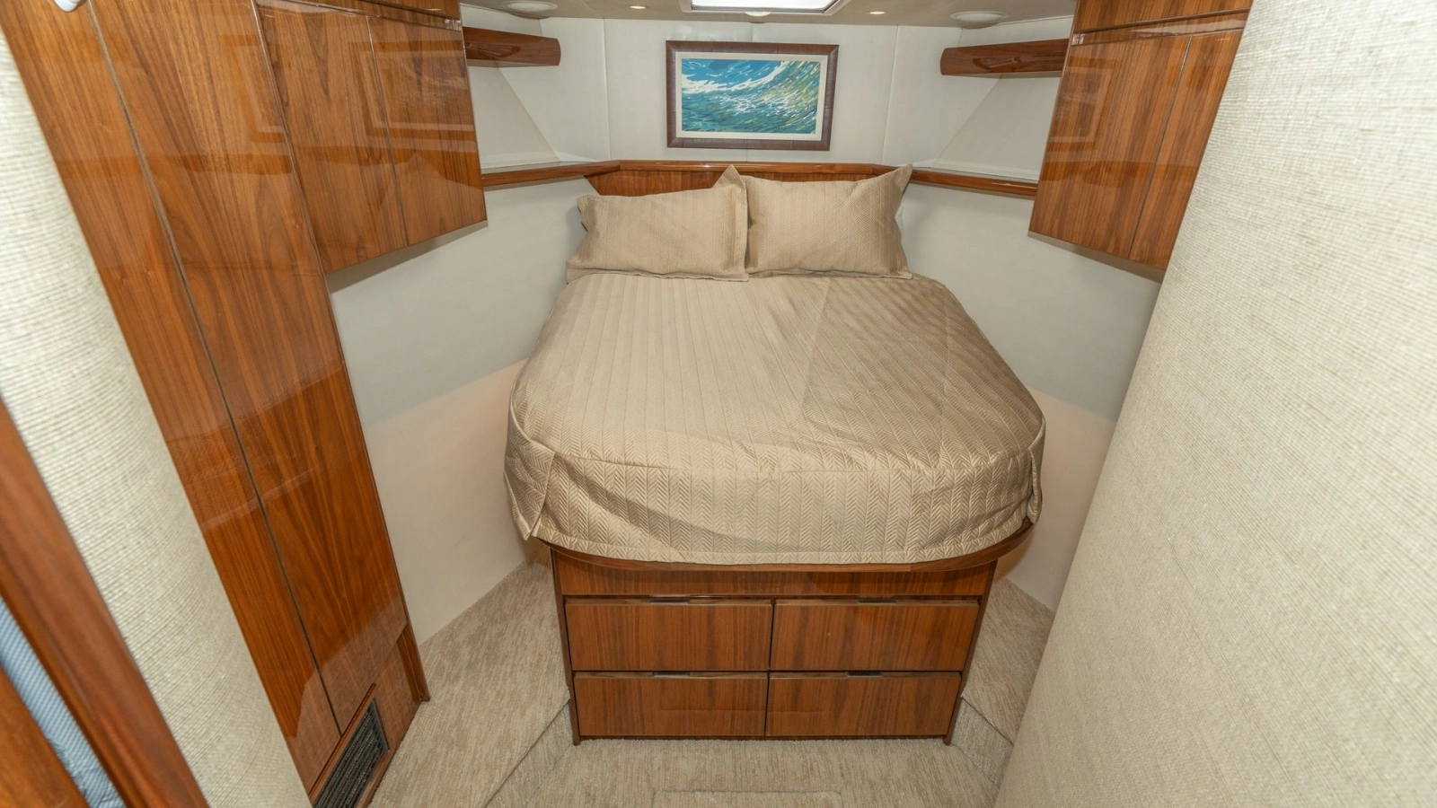 Forward Stateroom with Queen Berth