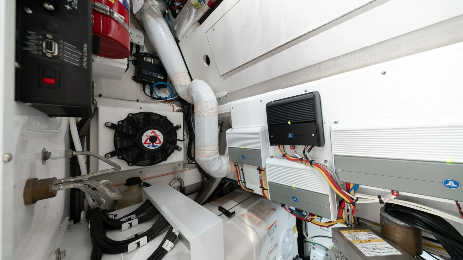 Engine Room with Electrical Systems