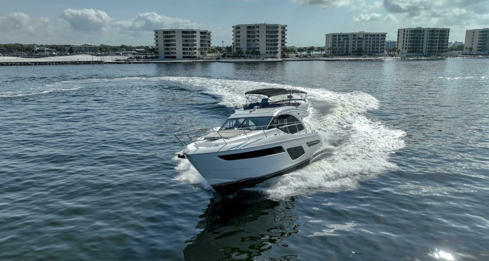 2021 Princess F50- MAKING TIME- Engine room- Port Bow