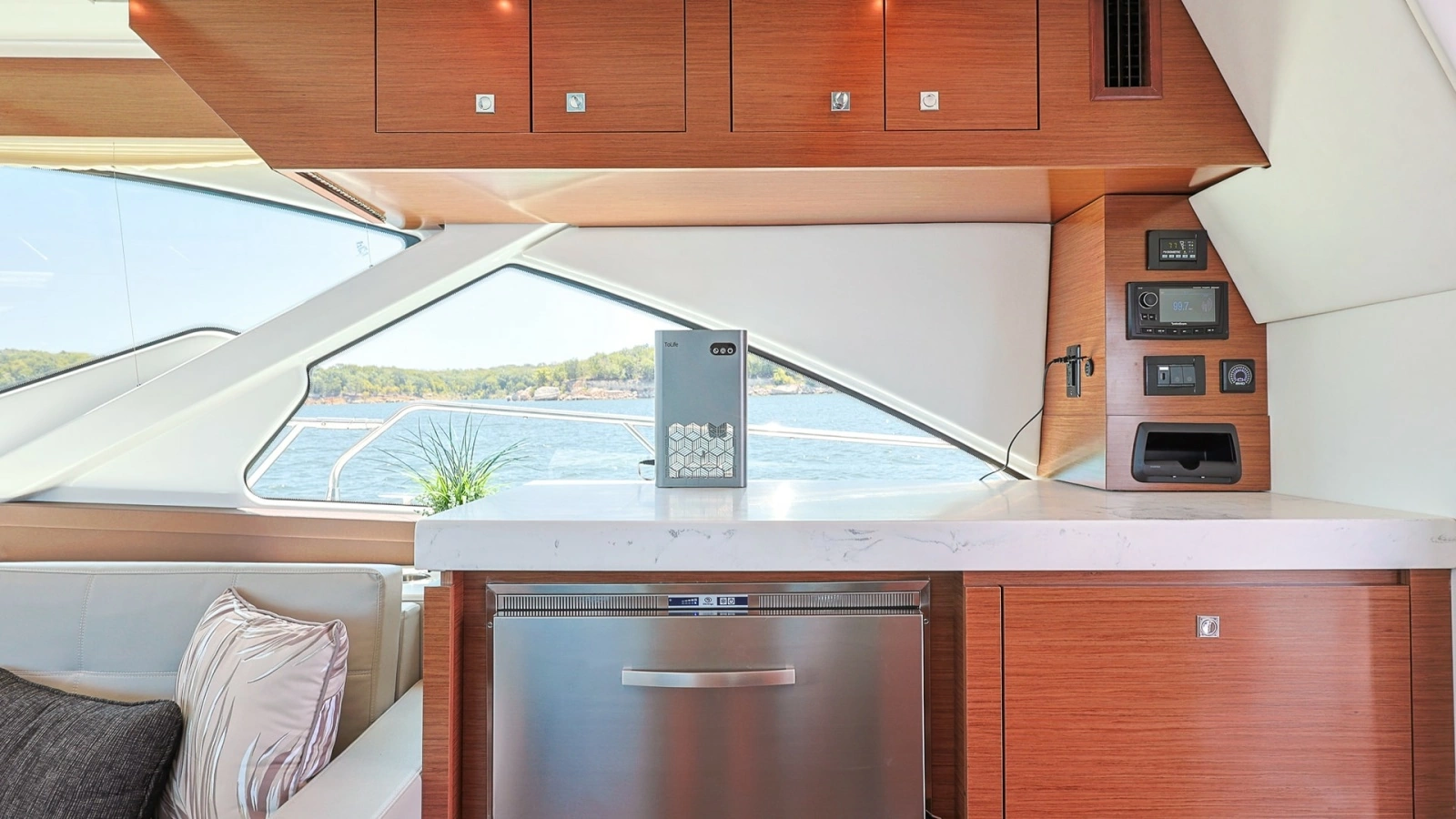 Galley with Modern Appliances