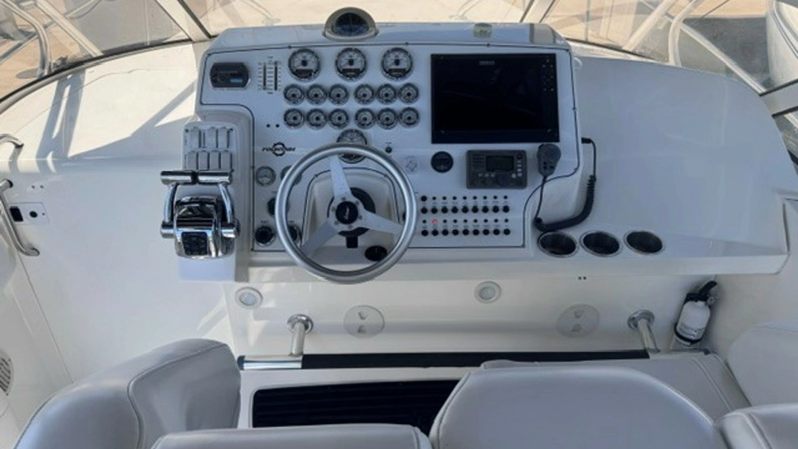 Helm Station with Electronics Console