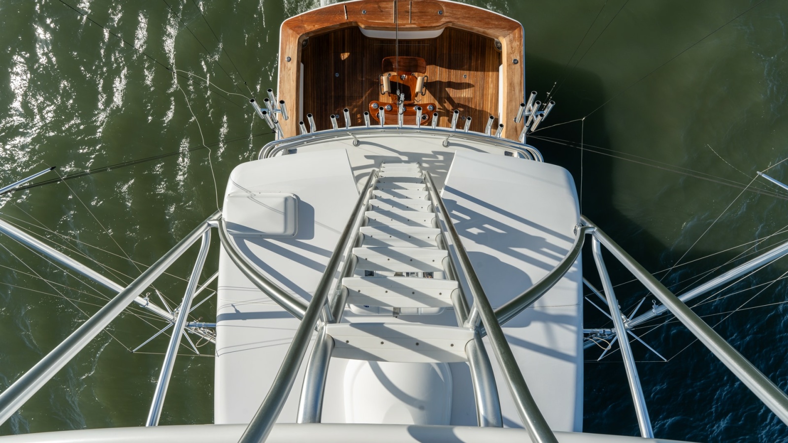 Aerial View of Aft Deck and Tower