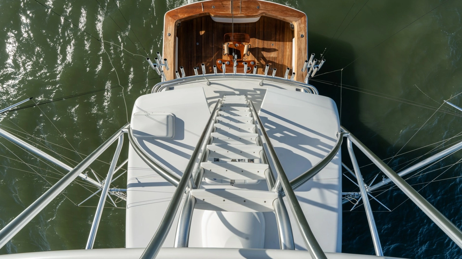 Aerial View of Aft Deck and Tower