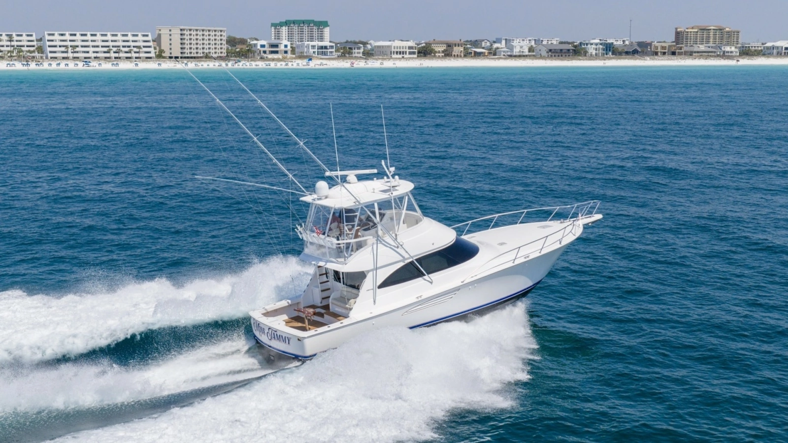 Viking 48 Convertible in Motion