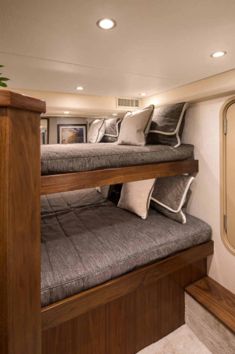New  68 Viking Yacht Convertible  Stateroom