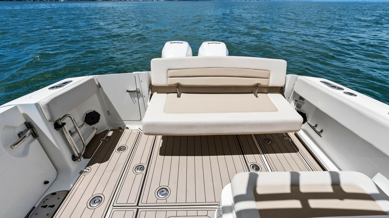 Spacious Aft Deck with Seating