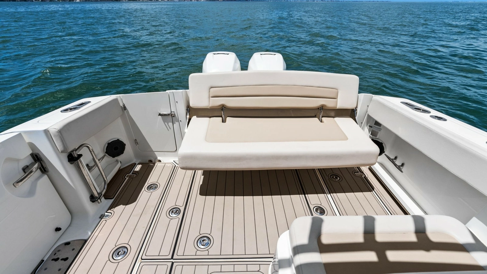 Spacious Aft Deck with Seating