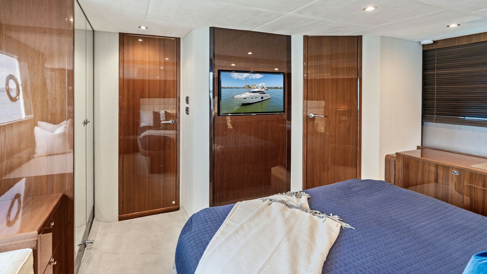 Master Stateroom with TV