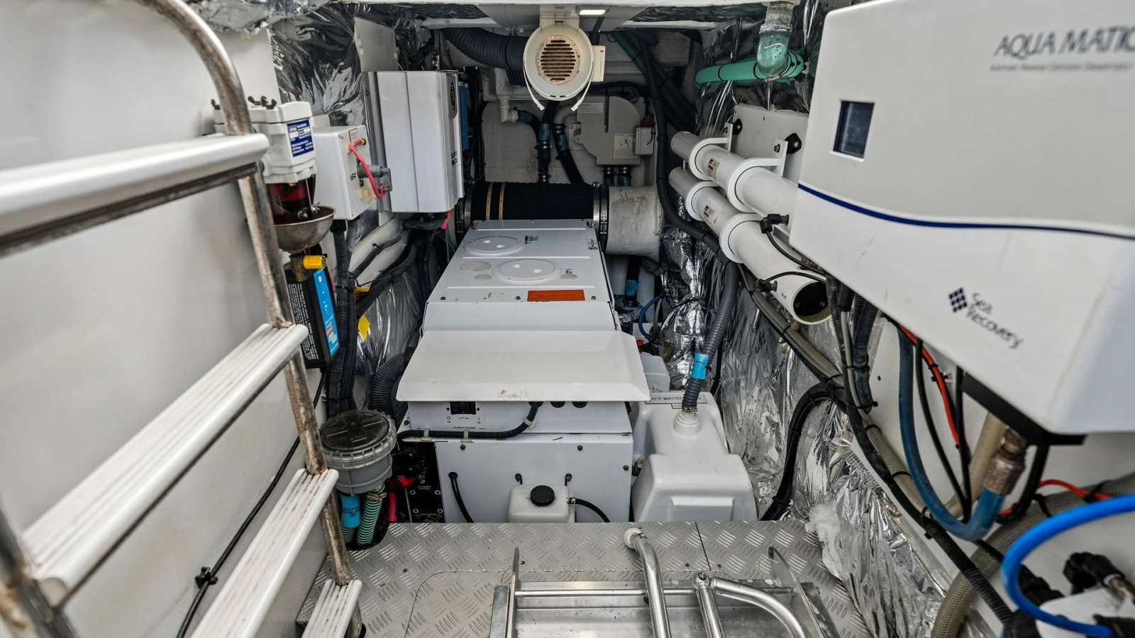 Engine Room with Equipment