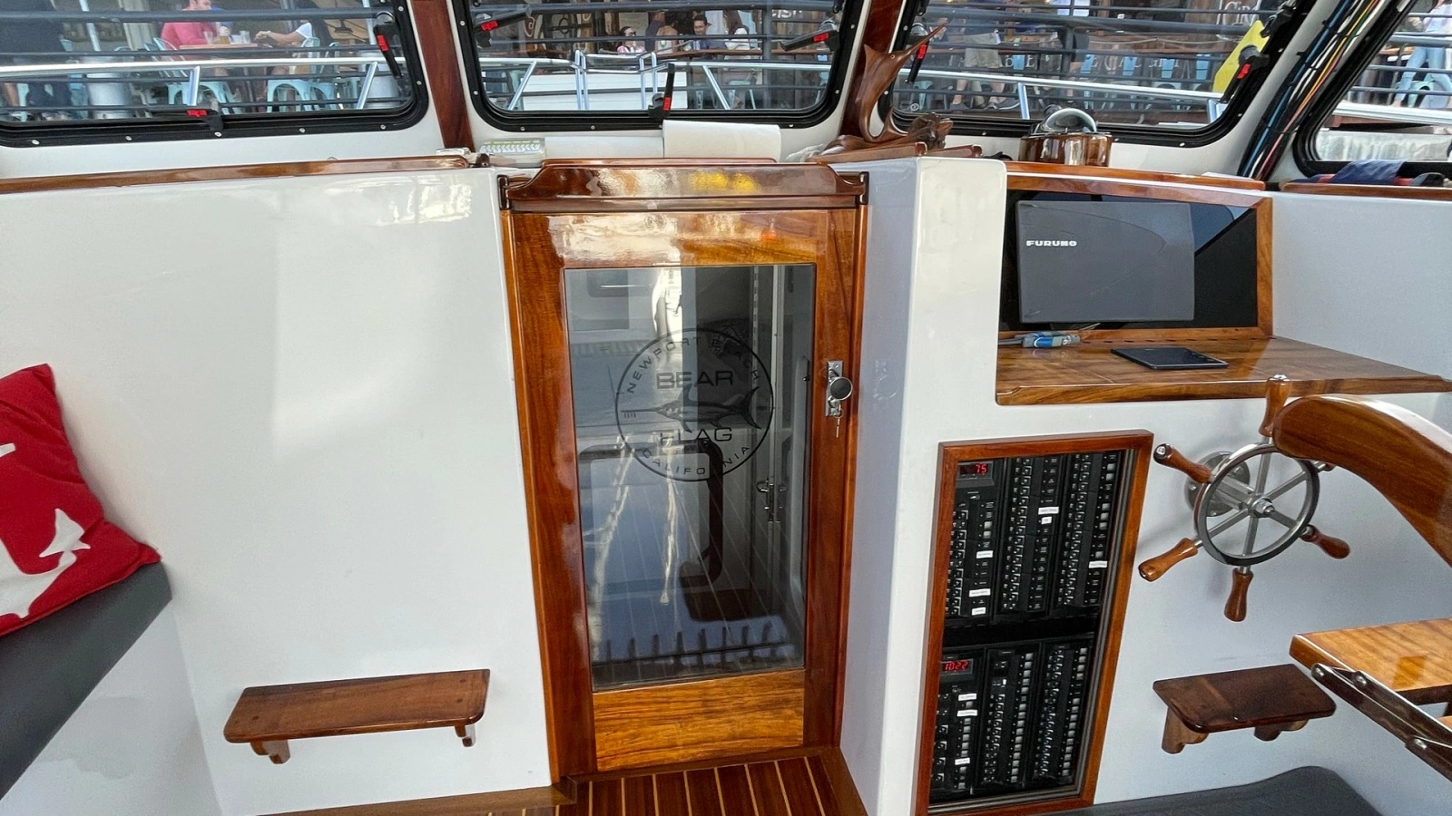 Helm Station with Electronics Console