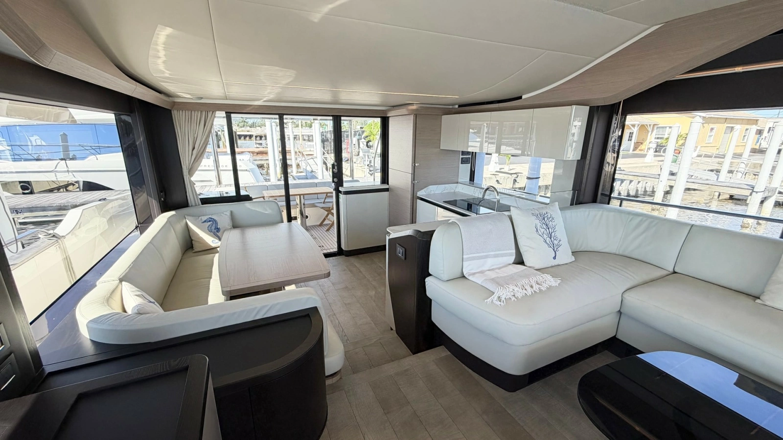 Spacious Salon with Panoramic Views
