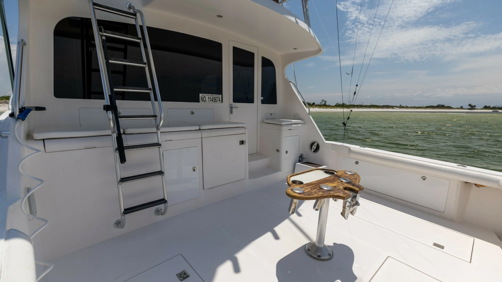 Spacious Fishing Cockpit