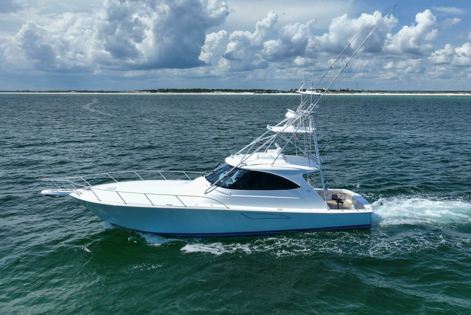 2016 Viking 52 Sport Tower- CONTAGIOUS HABIT- Profile