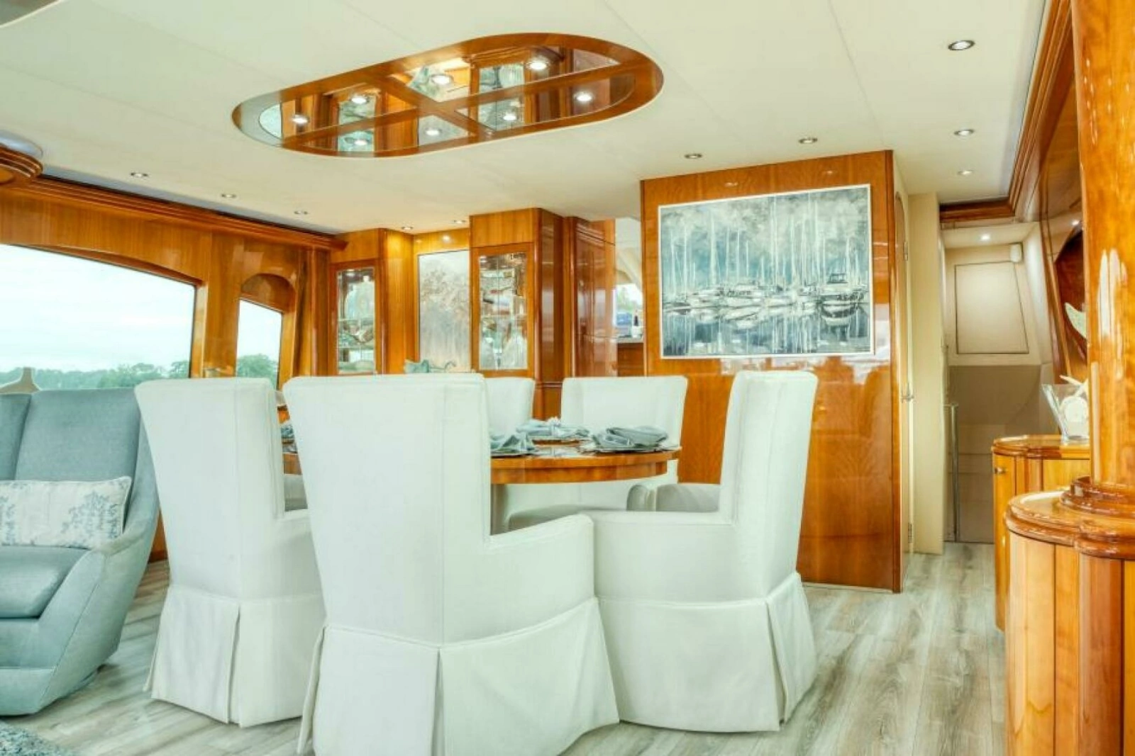 2007 Hatteras 80 Enclosed Bridge