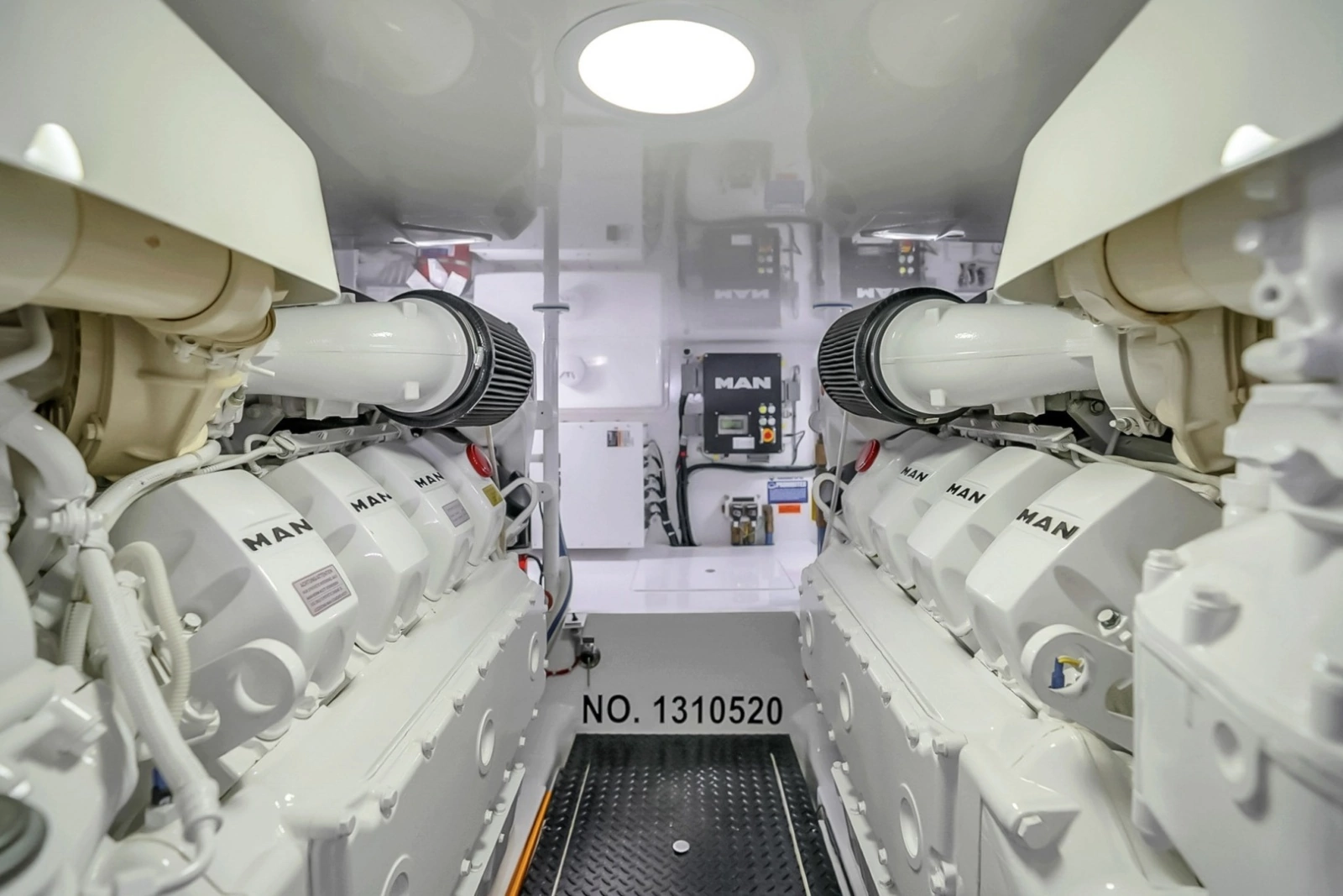 2021 Viking 48 Convertible- MISS TAMMY- Engine Room