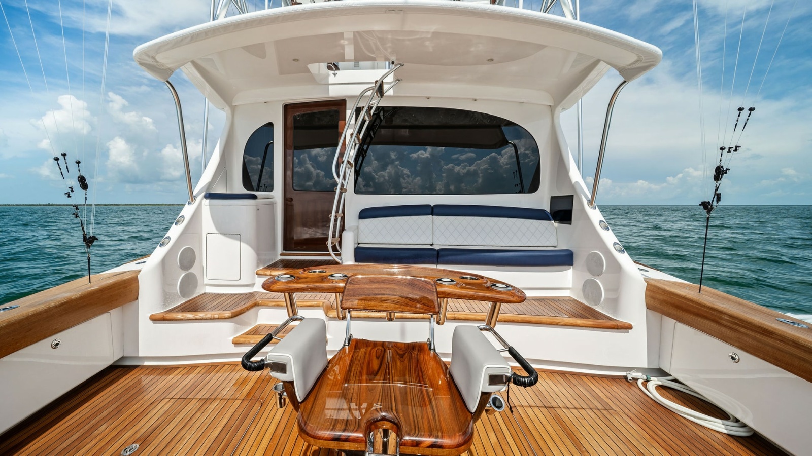 Spacious Aft Deck with Seating