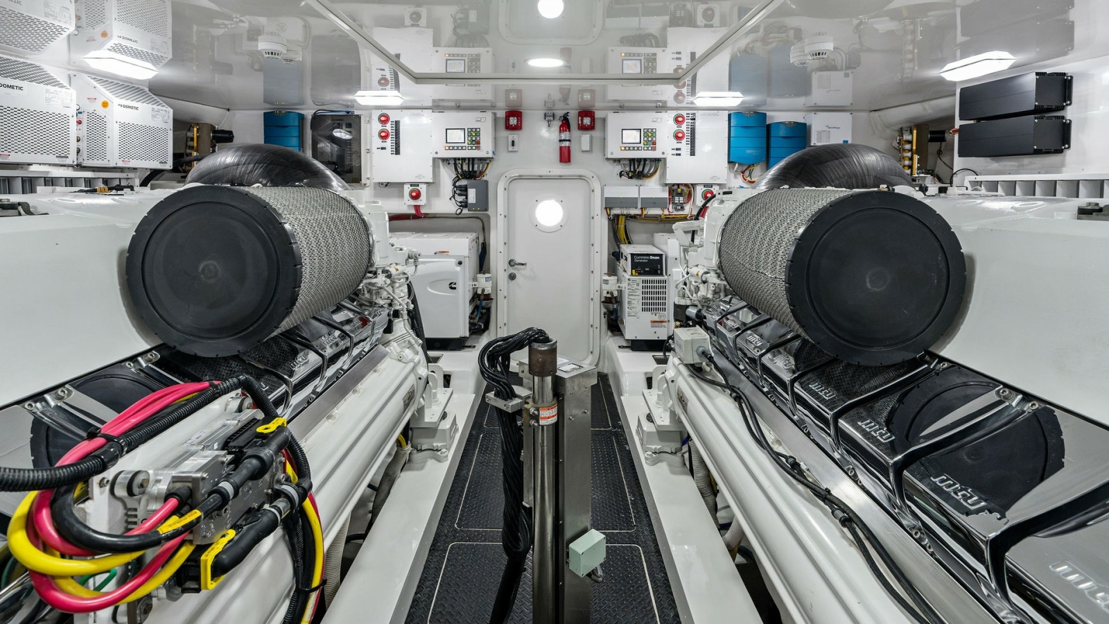 2016 Viking 80 Enclosed Bridge- FRIGATE- Engine Room