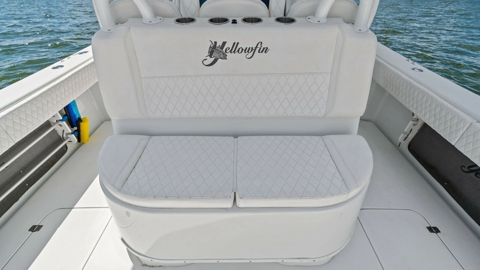 Aft Seating with Storage Bench