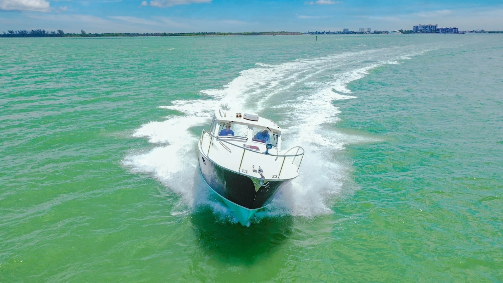 Dynamic Bow View on Open Water