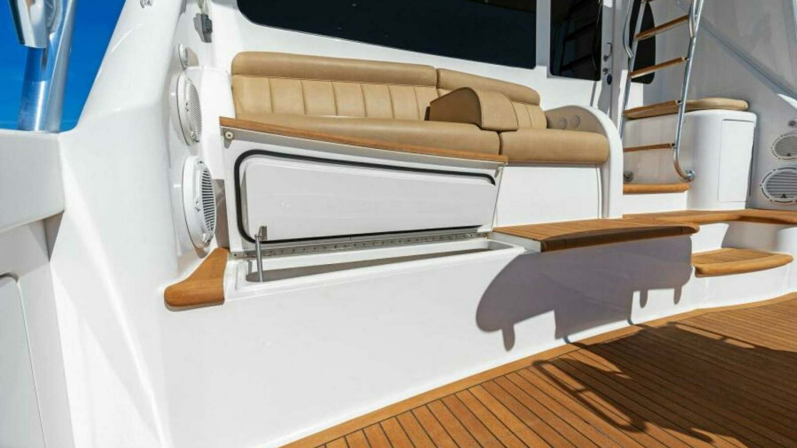 Cockpit Seating and Storage Area