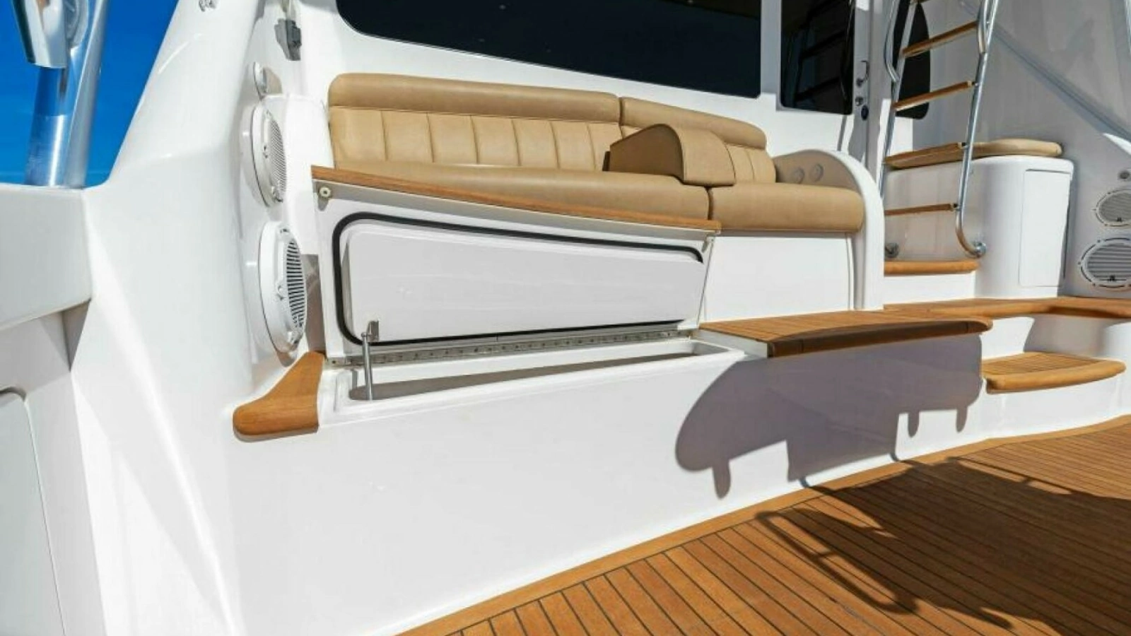 Cockpit Seating and Storage Area