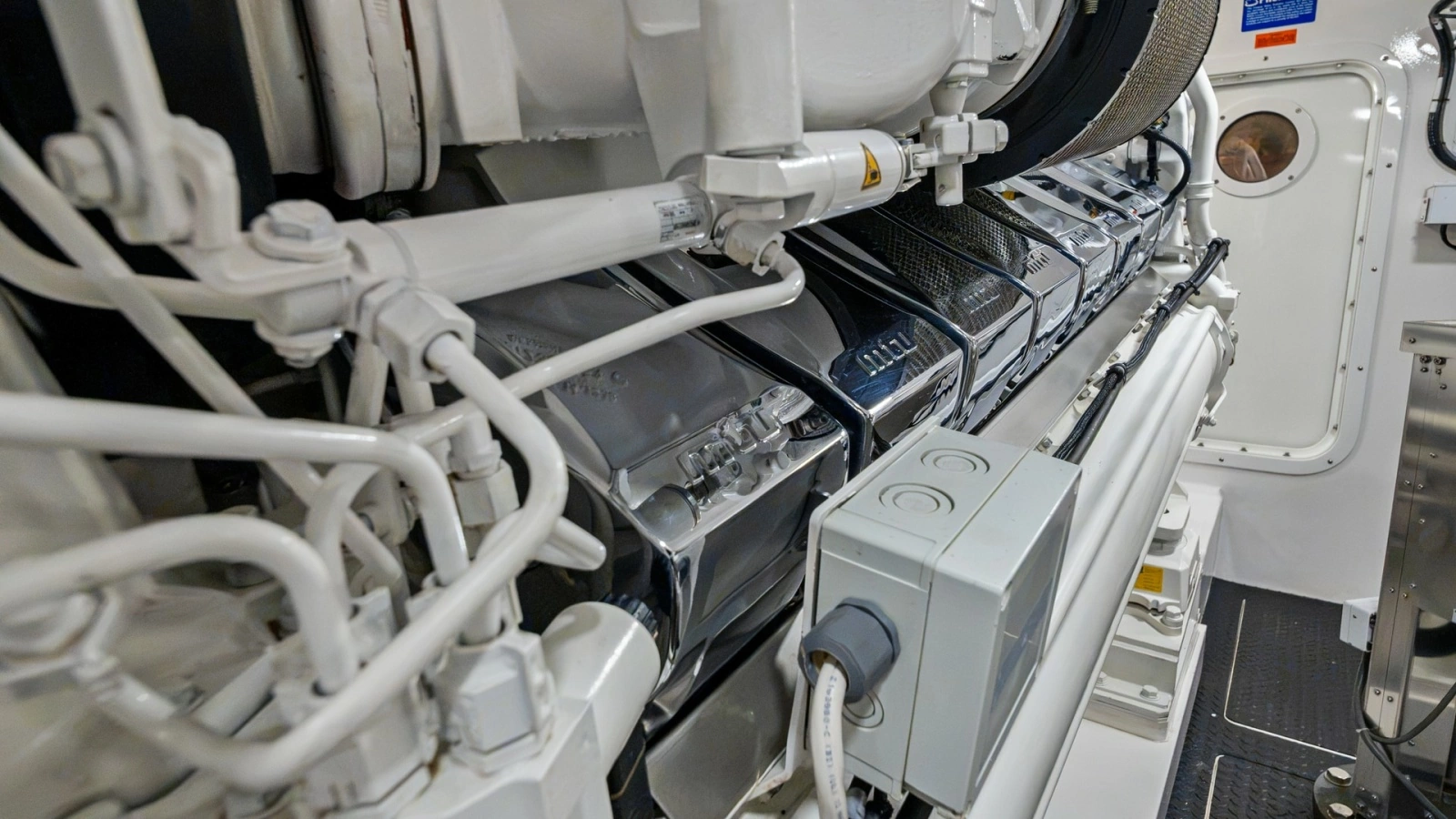 Engine Room with Advanced Machinery
