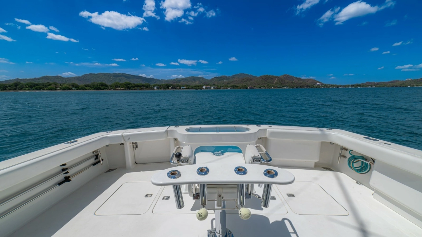 Spacious Aft Deck with Rod Holders