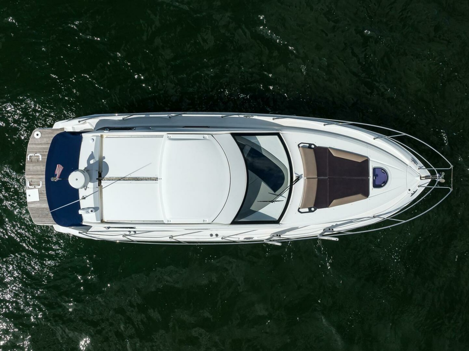 Beneteau 38 GT - Aerial Profile