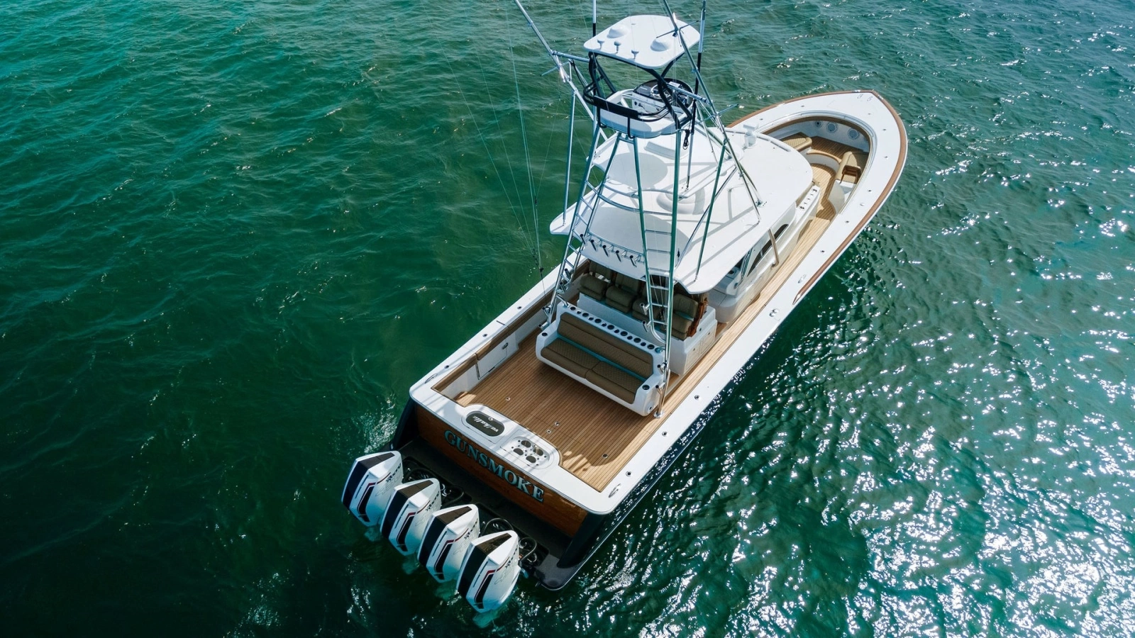 Aerial View of Aft Deck and Tower