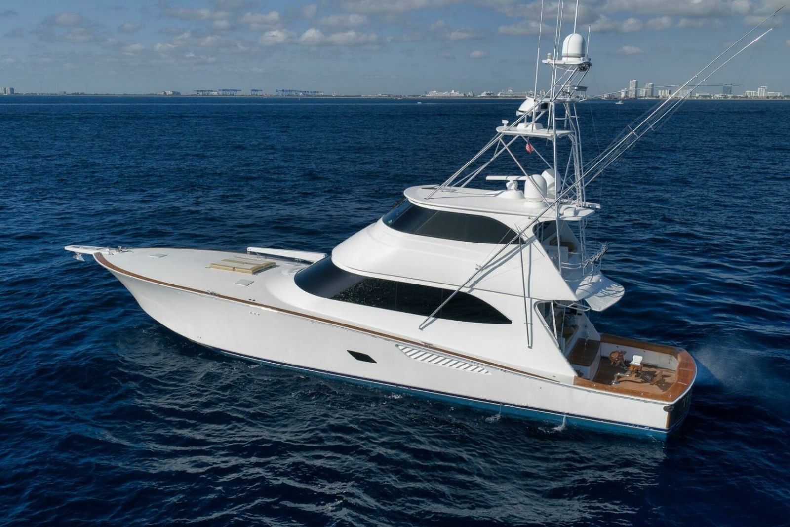 2011 Viking 76 Enclosed Bridge- TEUSEAS- Profile