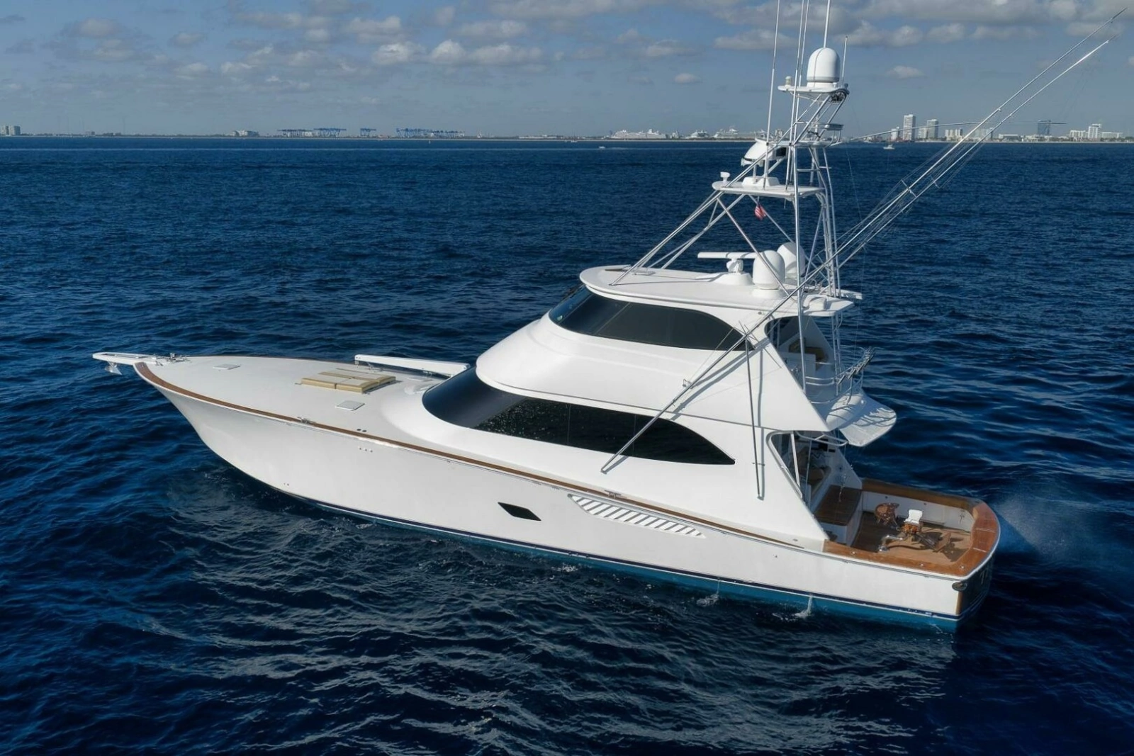2011 Viking 76 Enclosed Bridge- TEUSEAS- Profile