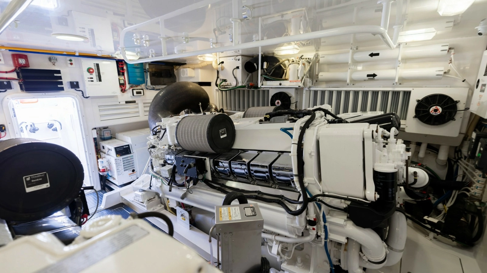 2015 Viking 76 Enclosed Bridge- CHULA- Engine Room