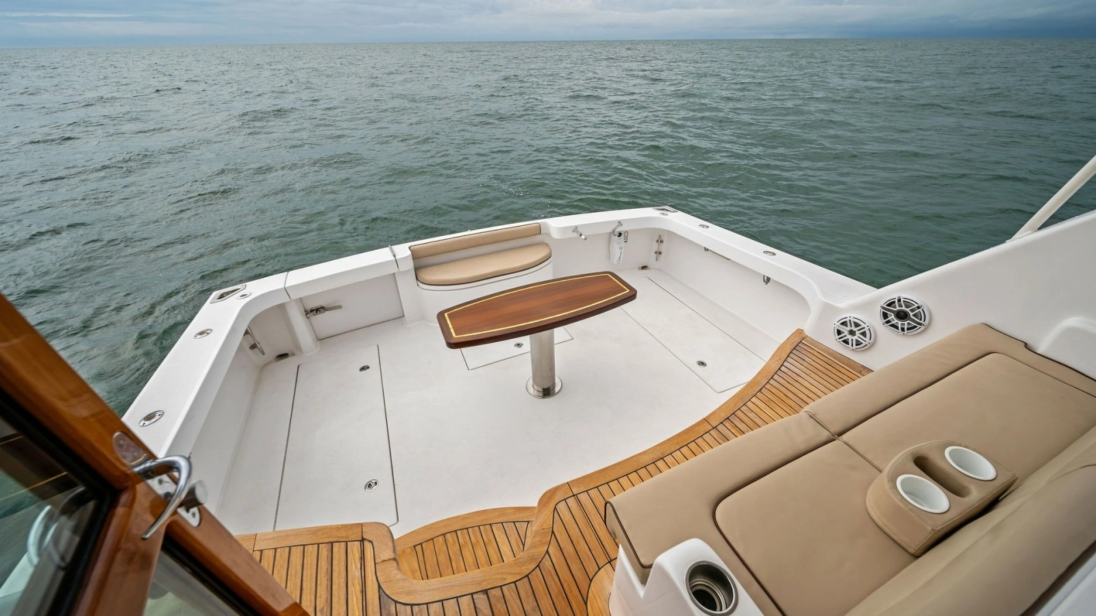 Spacious Aft Deck with Seating