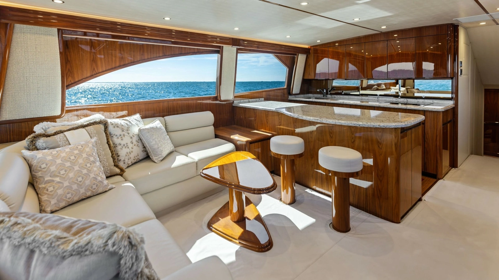 Luxurious Salon with Ocean Views